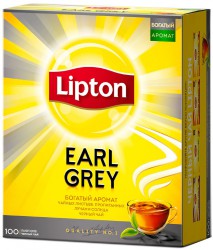 Чай черный, Lipton (Липтон) ф/пак. 2 г №100 Эрл Грей