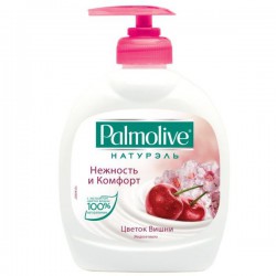 Мыло жидкое, Palmolive (Палмолив) 300 мл Натурель нежность и комфорт цветок вишни