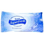 Салфетки влажные, Superfresh (Суперфреш) 15 шт бриз